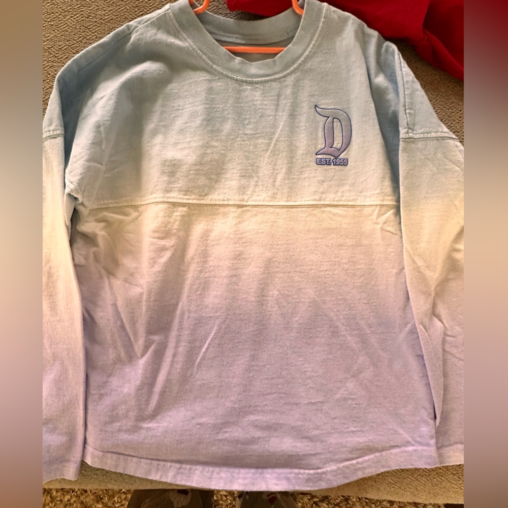 Disneyland resort long sleeve shirt